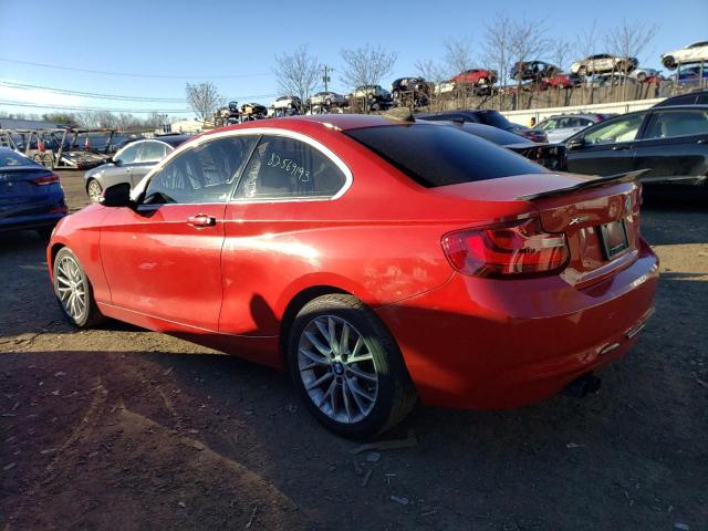 WBA1G9C5XGVX97203 - 2016 BMW 228 XI SULEV RED photo 2