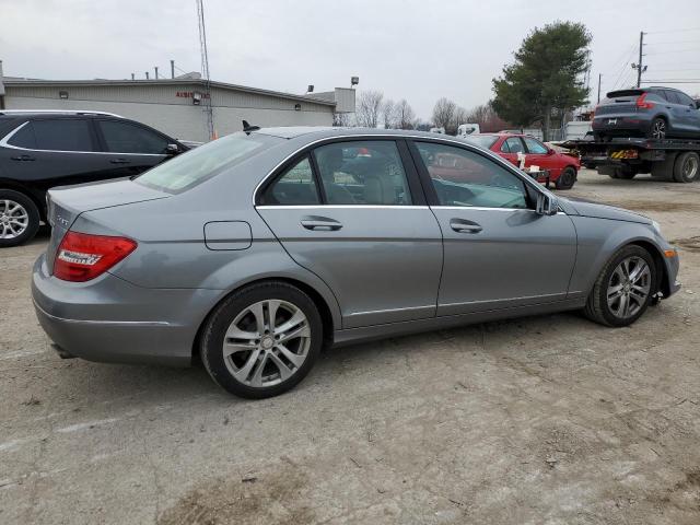 WDDGF8BB9CR235691 - 2012 MERCEDES-BENZ C 300 4MATIC GRAY photo 3