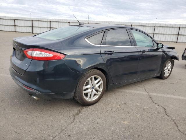 3FA6P0H76ER379767 - 2014 FORD FUSION SE BLACK photo 3