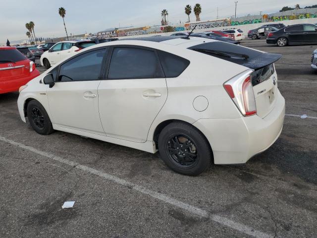 JTDKN3DU1F0400960 - 2015 TOYOTA PRIUS WHITE photo 2