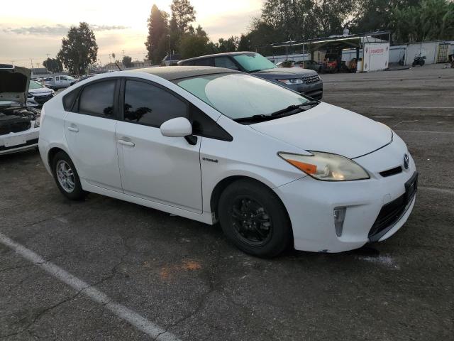 JTDKN3DU1F0400960 - 2015 TOYOTA PRIUS WHITE photo 4