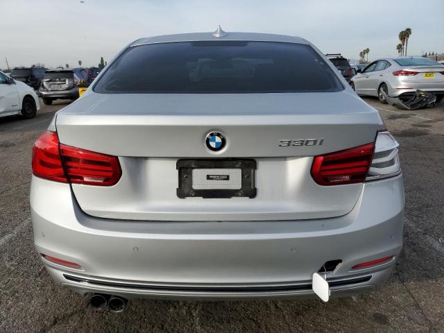 WBA8B9C59JEE82187 - 2018 BMW 330 I SILVER photo 6