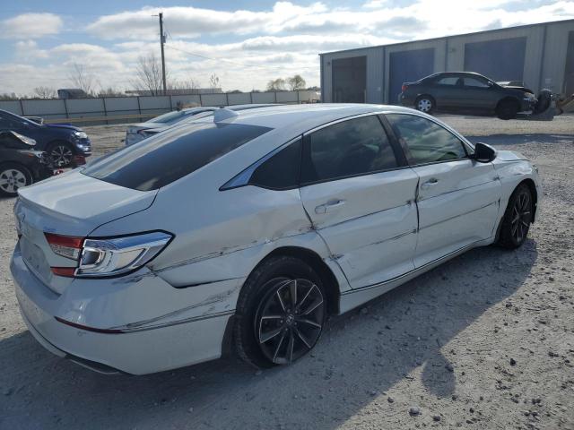 1HGCV1F56MA012968 - 2021 HONDA ACCORD EXL WHITE photo 3