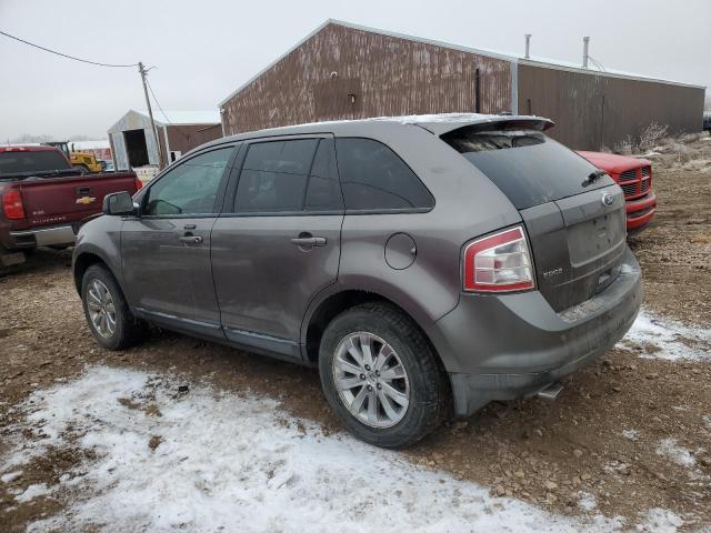 2FMDK3JC5ABB79203 - 2010 FORD EDGE SEL GRAY photo 2