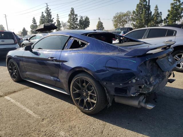 1FA6P8TH3K5135183 - 2019 FORD MUSTANG BLUE photo 2