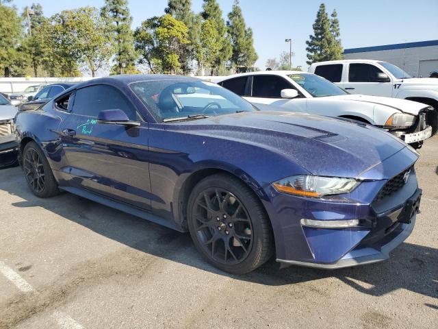 1FA6P8TH3K5135183 - 2019 FORD MUSTANG BLUE photo 4