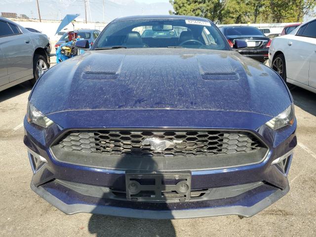 1FA6P8TH3K5135183 - 2019 FORD MUSTANG BLUE photo 5