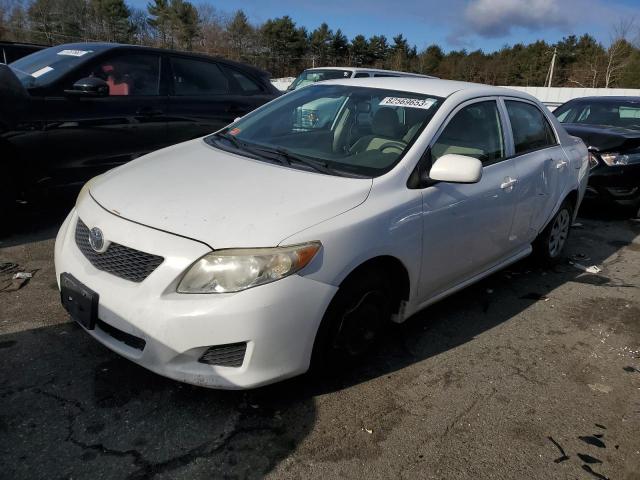 JTDBL40E099021412 - 2009 TOYOTA COROLLA BASE WHITE photo 1