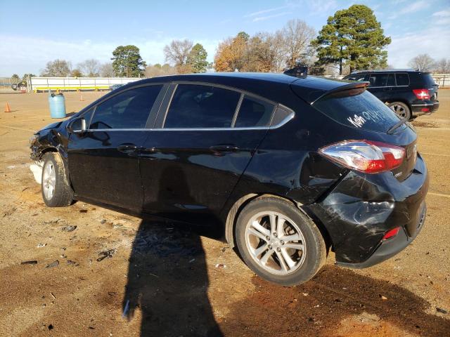 3G1BE6SM3HS555857 - 2017 CHEVROLET CRUZE LT BLACK photo 2