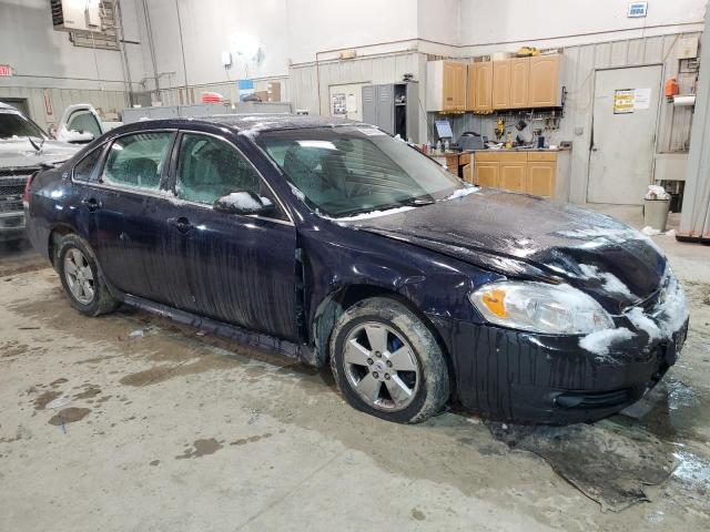 2G1WT57K191272301 - 2009 CHEVROLET IMPALA 1LT BLUE photo 4