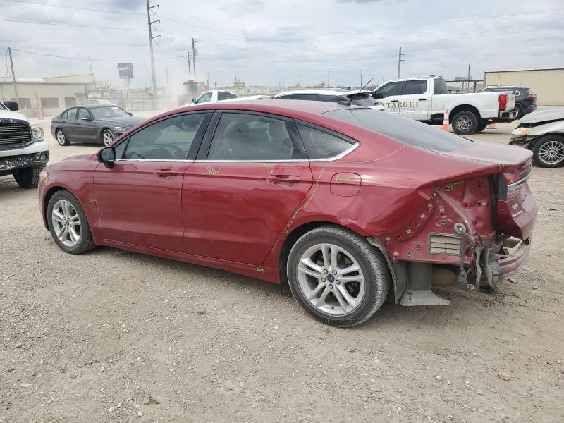 3FA6P0HD2JR136442 - 2018 FORD FUSION SE ბურგუნდია ფოტო 2