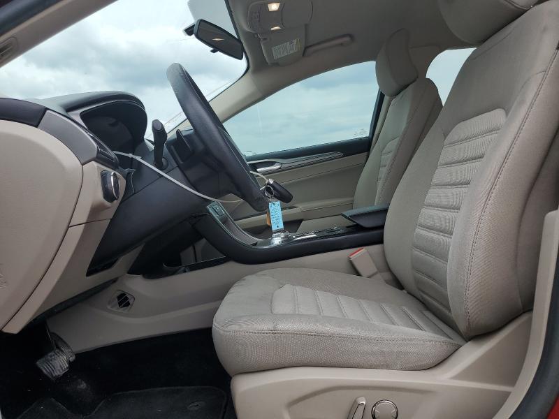 3FA6P0HD2JR136442 - 2018 FORD FUSION SE ბურგუნდია ფოტო 7