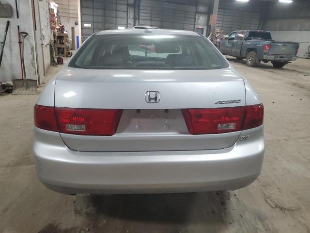 1HGCM66545A051866 - 2005 HONDA ACCORD EX SILVER photo 6