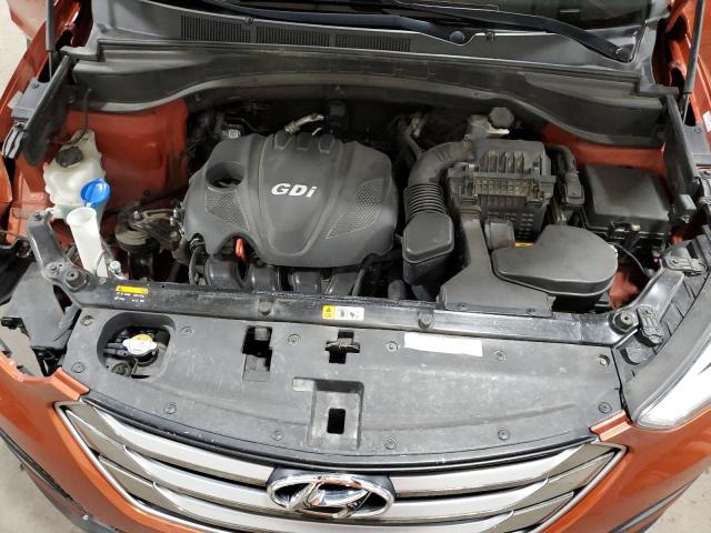 5XYZTDLBXGG352574 - 2016 HYUNDAI SANTA FE S ORANGE photo 11