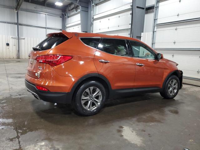 5XYZTDLBXGG352574 - 2016 HYUNDAI SANTA FE S ORANGE photo 3