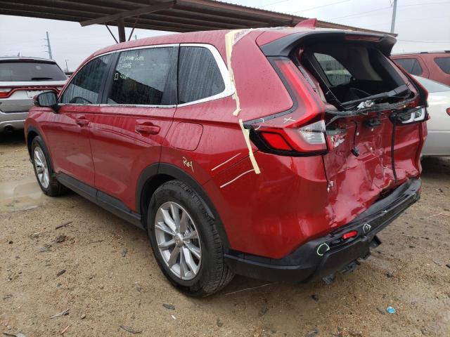 5J6RS3H77PL007339 - 2023 HONDA CR-V EXL RED photo 2