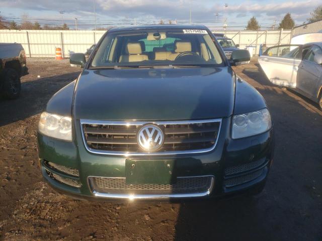 WVGZM77L45D062257 - 2005 VOLKSWAGEN TOUAREG 4.2 GREEN photo 5