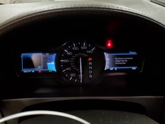 2LMDJ6JK7DBL48819 - 2013 LINCOLN MKX SILVER photo 9