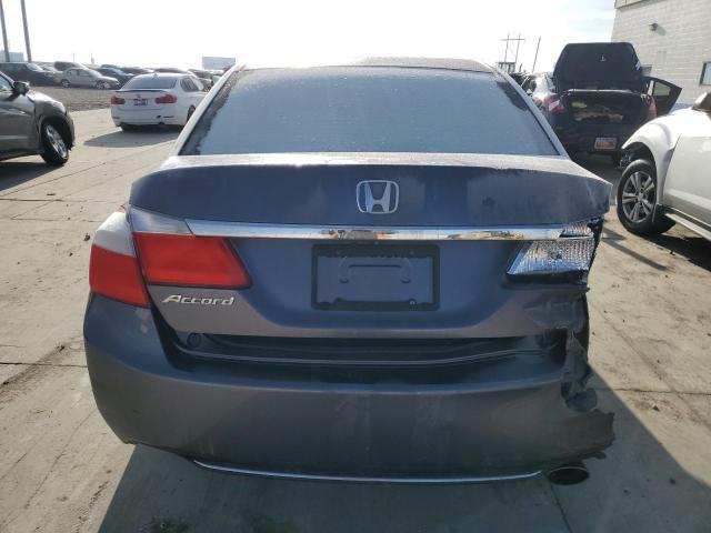 1HGCR2F32EA270088 - 2014 HONDA ACCORD LX GRAY photo 6