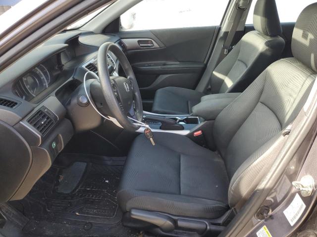 1HGCR2F32EA270088 - 2014 HONDA ACCORD LX GRAY photo 7