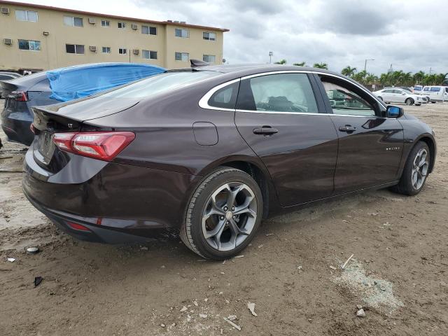 1G1ZD5ST2MF004790 - 2021 CHEVROLET MALIBU LT BURGUNDY photo 3