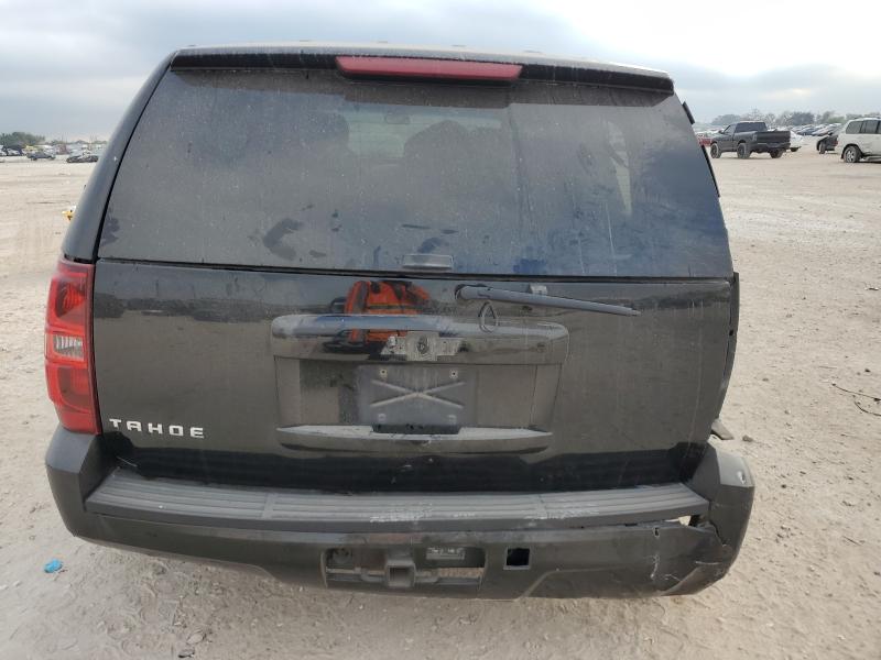 1GNLC2E08DR284690 - 2013 CHEVROLET TAHOE POLICE BLACK photo 6