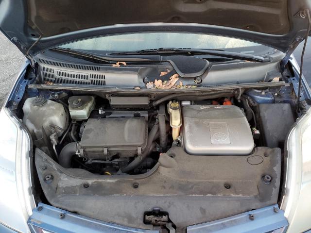 JTDKB20U667077277 - 2006 TOYOTA PRIUS BLUE photo 11
