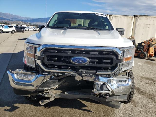 1FTFW1E51MFB95998 - 2021 FORD F150 SUPERCREW WHITE photo 5