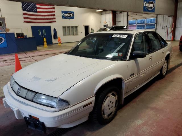 1G2WT54T6LF299437 - 1990 PONTIAC GRAND PRIX STE WHITE photo 1