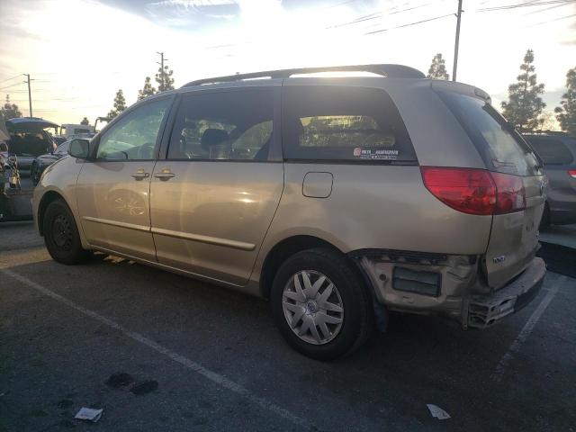 5TDZK23C37S037330 - 2007 TOYOTA SIENNA CE TAN photo 2