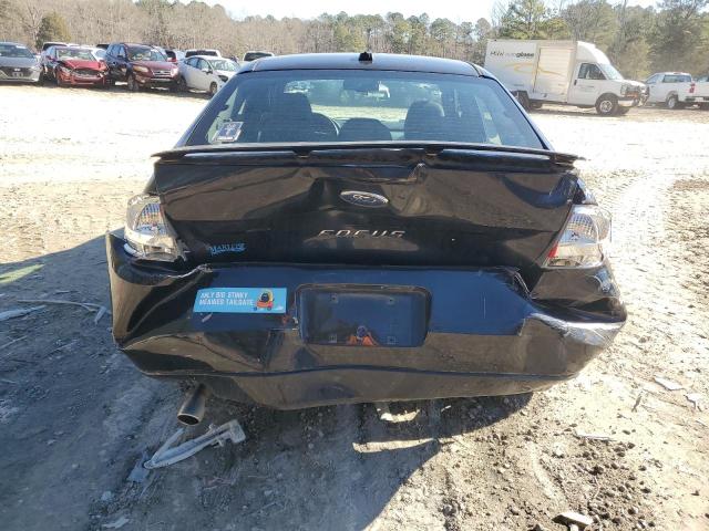 1FAHP36N29W196106 - 2009 FORD FOCUS SES BLACK photo 6