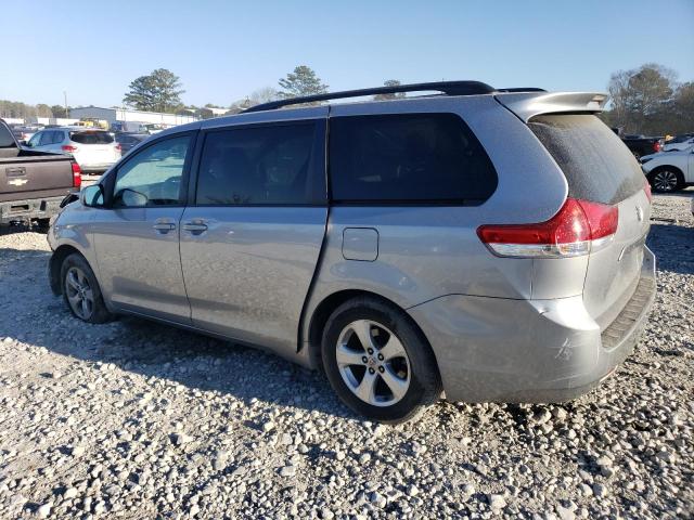 5TDKK3DC1ES488145 - 2014 TOYOTA SIENNA LE SILVER photo 2