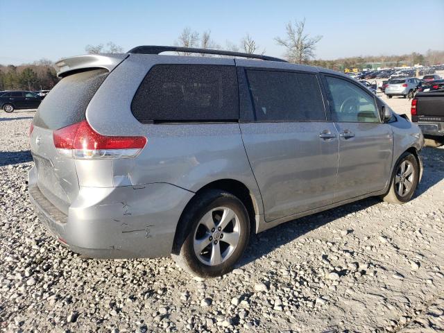 5TDKK3DC1ES488145 - 2014 TOYOTA SIENNA LE SILVER photo 3