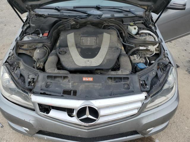 WDDGF8BB1CR229075 - 2012 MERCEDES-BENZ C 300 4MATIC SILVER photo 11