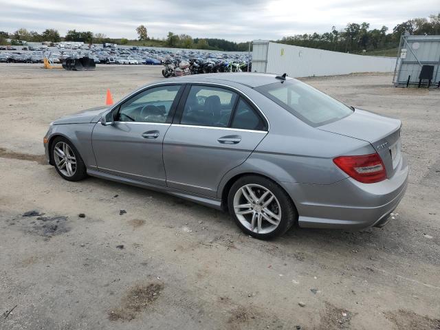 WDDGF8BB1CR229075 - 2012 MERCEDES-BENZ C 300 4MATIC SILVER photo 2