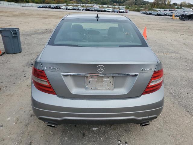 WDDGF8BB1CR229075 - 2012 MERCEDES-BENZ C 300 4MATIC SILVER photo 6