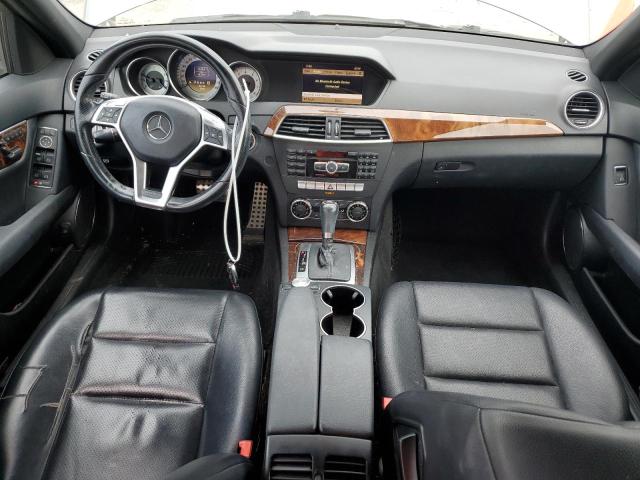 WDDGF8BB1CR229075 - 2012 MERCEDES-BENZ C 300 4MATIC SILVER photo 8