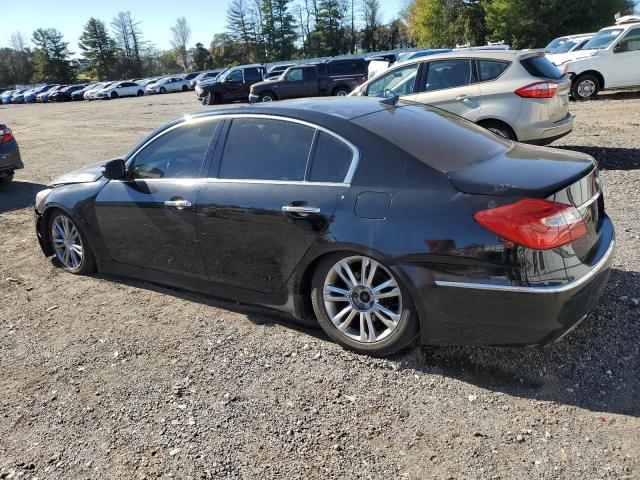 KMHGC4DD0CU168708 - 2012 HYUNDAI GENESIS 3.8L Siyah fotoğraf 2