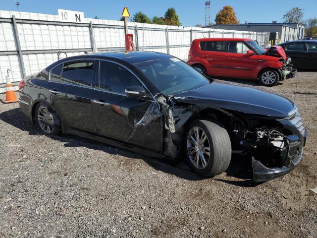 KMHGC4DD0CU168708 - 2012 HYUNDAI GENESIS 3.8L Siyah fotoğraf 4