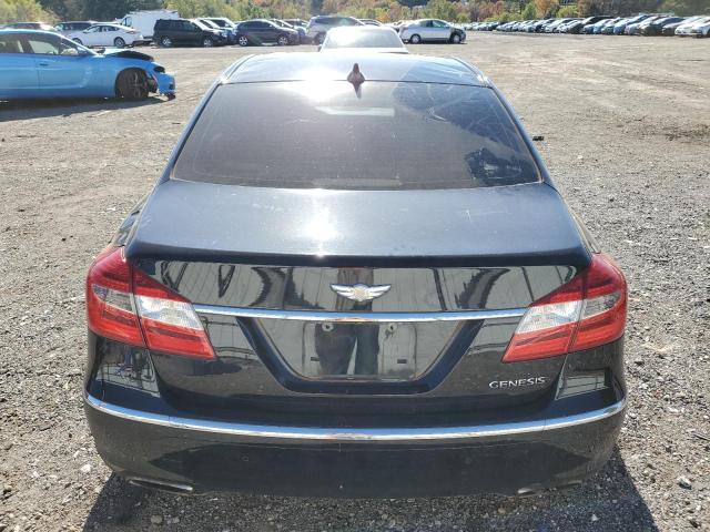 KMHGC4DD0CU168708 - 2012 HYUNDAI GENESIS 3.8L Siyah fotoğraf 6