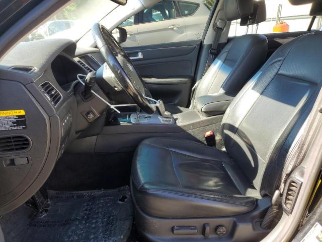 KMHGC4DD0CU168708 - 2012 HYUNDAI GENESIS 3.8L Siyah fotoğraf 7