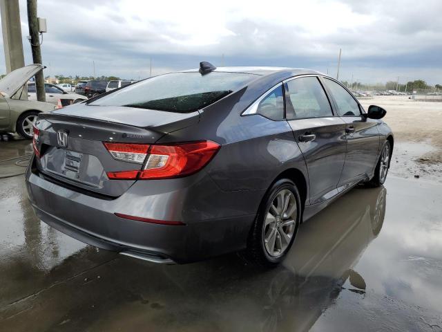 1HGCV1F12KA059408 - 2019 HONDA ACCORD LX GRAY photo 3