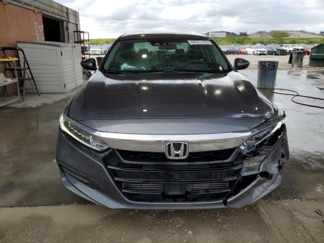 1HGCV1F12KA059408 - 2019 HONDA ACCORD LX GRAY photo 5