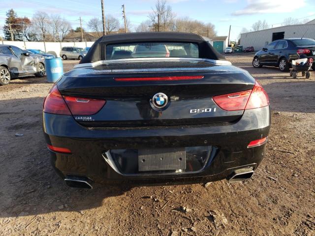 WBALZ3C54CDL72916 - 2012 BMW 650 I BLACK photo 6