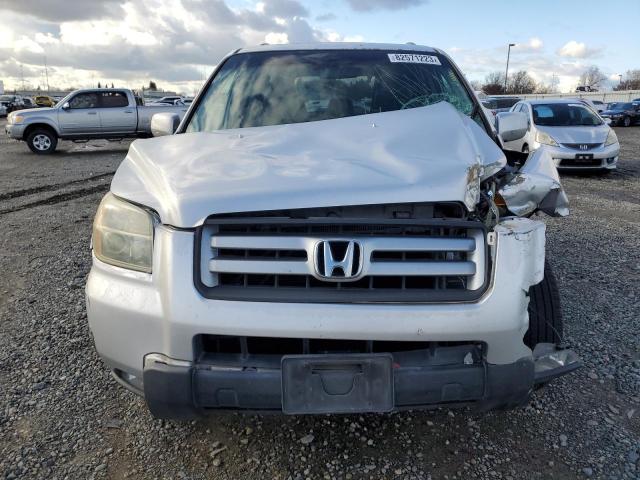 5FNYF28736B024494 - 2006 HONDA PILOT EX SILVER photo 5