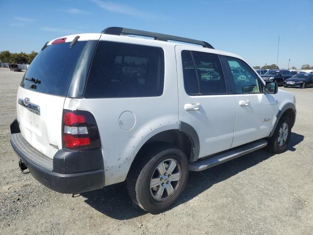 1FMEU63807UB23214 - 2007 FORD EXPLORER XLT WHITE photo 3
