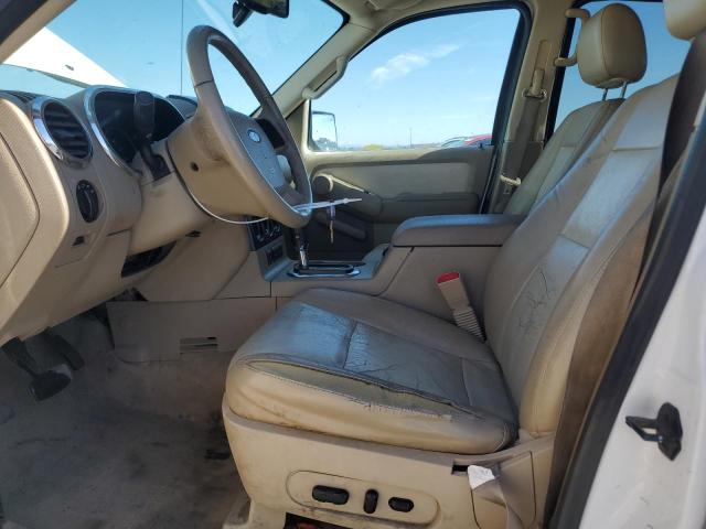 1FMEU63807UB23214 - 2007 FORD EXPLORER XLT WHITE photo 7