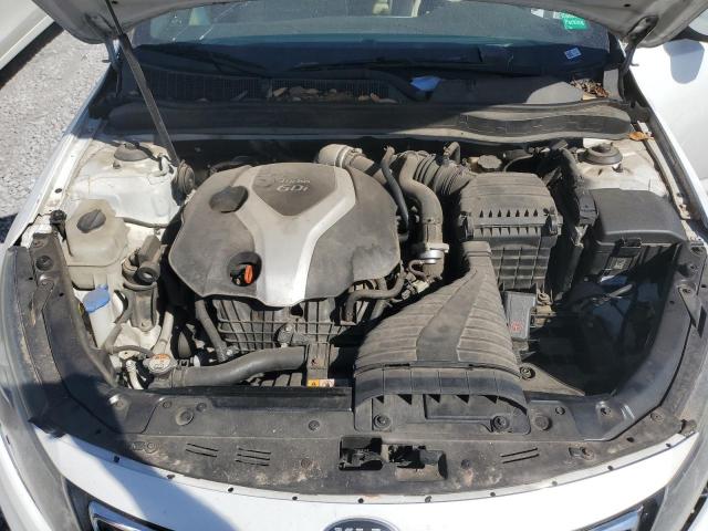 5XXGR4A68DG102259 - 2013 KIA OPTIMA SX WHITE photo 11