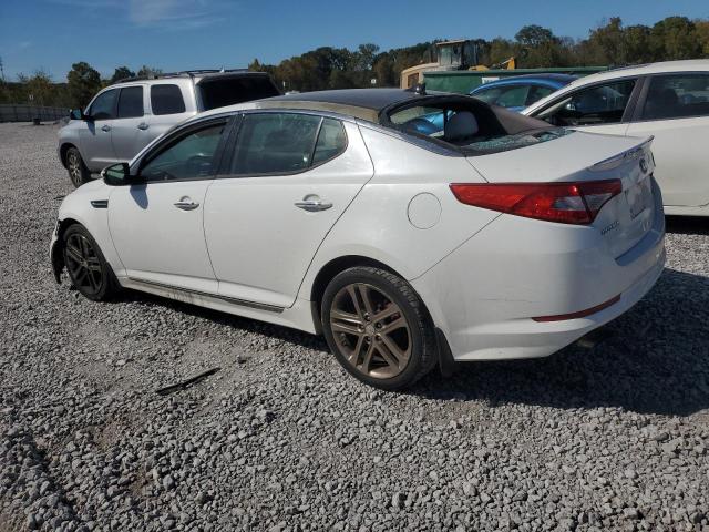 5XXGR4A68DG102259 - 2013 KIA OPTIMA SX WHITE photo 2