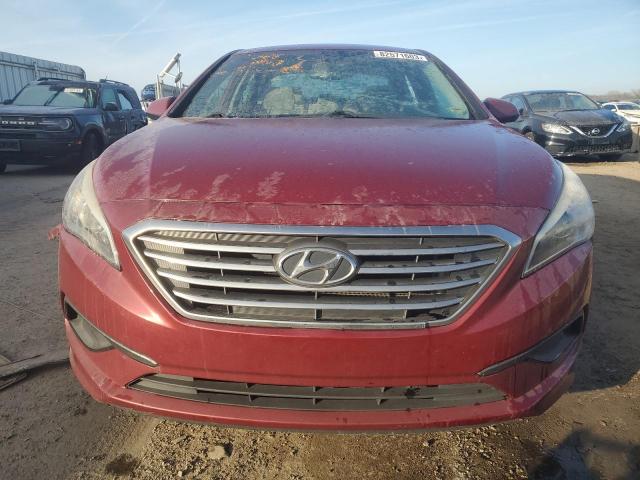 5NPE24AF3GH355851 - 2016 HYUNDAI SONATA SE BURGUNDY photo 5